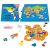 Mapology World Toy with Different Country Flags and Capitals Educational (Multicolour)