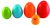 Nesting Eggs Toy(multicolor)