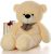 Soft Teddy Bear With Neck Bow – 4 Feet